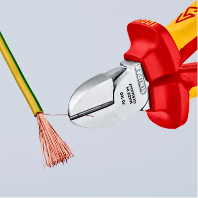 Бокорізи діелектричні хромовані KNIPEX 160 мм 70 06 160