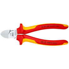 Кусачки бокові діелектричні хромовані KNIPEX 160 мм 70 26 160