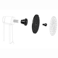Комплект перехідників для гравера DISTAR Polishing Support 50х5,8/9,6 мм 71419034031