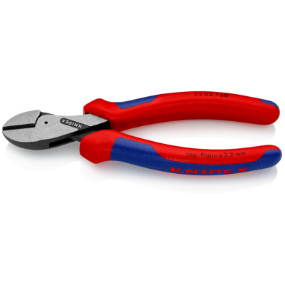 Кусачки бокові компактні KNIPEX X-Cut 160 мм 73 02 160