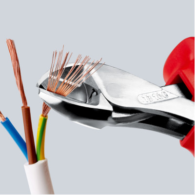 Кусачки бокові компактні KNIPEX X-Cut 160 мм 73 02 160