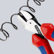 Кусачки бокові компактні KNIPEX X-Cut 160 мм 73 02 160