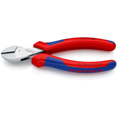 Кусачки бокові компактні KNIPEX X-Cut 160 мм 73 05 160
