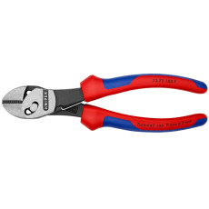 Кусачки бокові особливої потужності фосфатовані KNIPEX TwinForce 180 мм 73 72 180 F