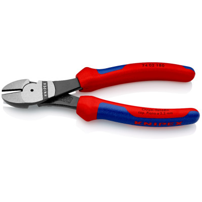 Кусачки бокові особливої потужності KNIPEX 180 мм 74 02 180