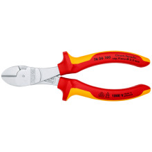 Кусачки бокові особливої потужності діелектричні хромовані KNIPEX 160 мм 74 06 160
