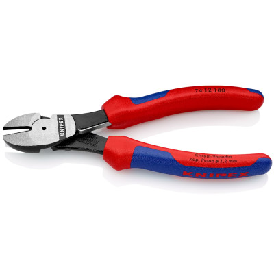 Кусачки бокові особливої потужності фосфатовані KNIPEX 180 мм 74 12 180