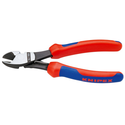 Кусачки бокові особливої потужності фосфатовані KNIPEX 180 мм 74 12 180