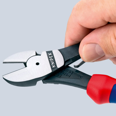 Кусачки бокові особливої потужності фосфатовані KNIPEX 180 мм 74 12 180