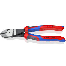 Кусачки боковые особой мощности фосфатированные KNIPEX 200 мм 74 22 200