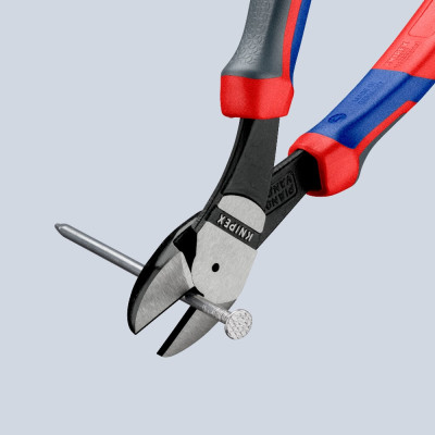 Кусачки боковые особой мощности фосфатированные KNIPEX 200 мм 74 22 200