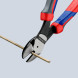 Кусачки боковые особой мощности фосфатированные KNIPEX 200 мм 74 22 200