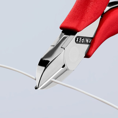 Кусачки боковые для электроники KNIPEX 115 мм 77 11 115