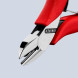 Кусачки боковые для электроники KNIPEX 115 мм 77 11 115