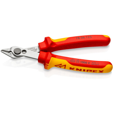 Кусачки діелектричні KNIPEX Electronic Super Knips VDE 125 мм 78 06 125