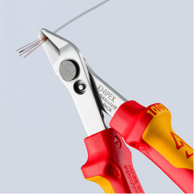 Кусачки діелектричні KNIPEX Electronic Super Knips VDE 125 мм 78 06 125