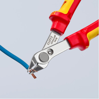 Кусачки діелектричні KNIPEX Electronic Super Knips VDE 125 мм 78 06 125