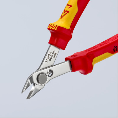 Кусачки діелектричні KNIPEX Electronic Super Knips VDE 125 мм 78 06 125