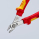 Кусачки діелектричні KNIPEX Electronic Super Knips VDE 125 мм 78 06 125
