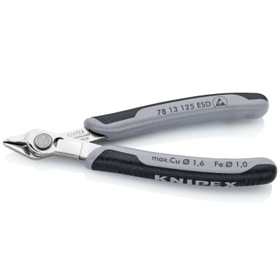 Кусачки KNIPEX Electronic Super Knips ESD 125 мм 78 13 125 ESD