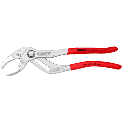 Кліщі переставні трубні захватні KNIPEX 250 мм 25-80 мм 81 03 250