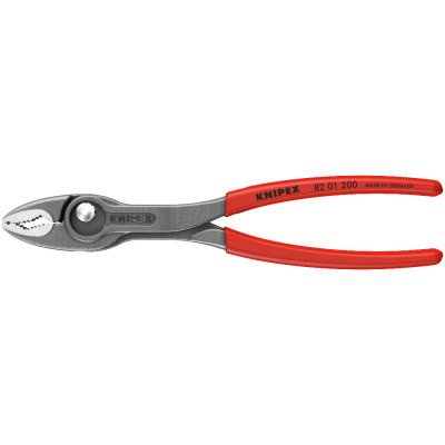 Кліщі універсальні KNIPEX TwinGrip 200 мм 4-22 мм 82 01 200