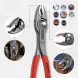 Кліщі універсальні KNIPEX TwinGrip 200 мм 4-22 мм 82 01 200