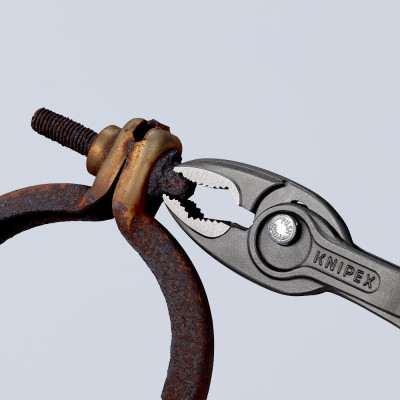 Кліщі універсальні KNIPEX TwinGrip 200 мм 4-22 мм 82 01 200