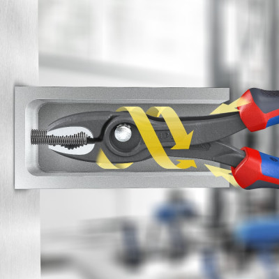 Клещи универсальные KNIPEX TwinGrip 150 мм 3-16 мм 82 02 150