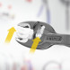 Клещи универсальные KNIPEX TwinGrip 150 мм 3-16 мм 82 02 150