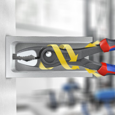 Кліщі універсальні KNIPEX TwinGrip 257 мм 5-27 мм 82 02 250