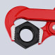 Ключ трубний KNIPEX 560 мм 0-70 мм 83 10 020