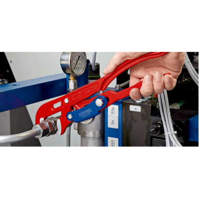 Ключ трубный с S-образными губками KNIPEX 560 мм 0-70 мм 83 60 020