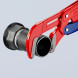 Ключ трубный с S-образными губками KNIPEX 560 мм 0-70 мм 83 60 020