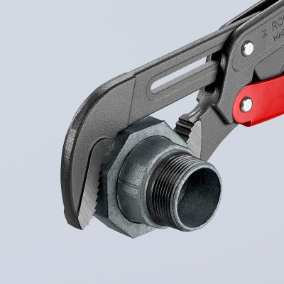Ключ трубний із S-подібними губками KNIPEX 560 мм 0-70 мм 83 61 020