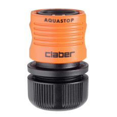Конектор Aquastop для поливального шлангу Claber 85670000