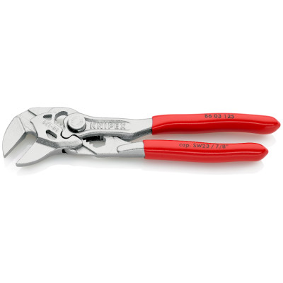 Кліщі переставні-гайковий ключ KNIPEX 125 мм 0-23 мм 86 03 125