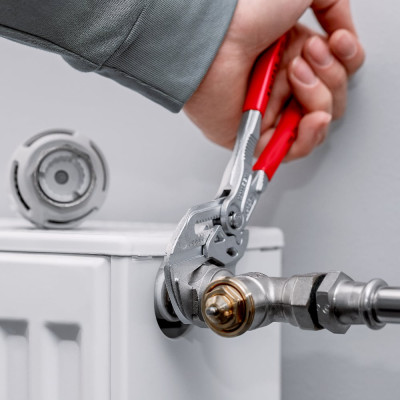 Кліщі переставні-гайковий ключ KNIPEX 180 мм 0-40 мм 86 03 180