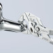 Кліщі переставні-гайковий ключ KNIPEX 180 мм 0-40 мм 86 03 180