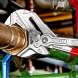 Кліщі переставні-гайковий ключ KNIPEX XL 400 мм 0-85 мм 86 03 400