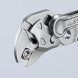 Кліщі переставні-гайковий ключ KNIPEX 100 мм 0-21 мм 86 04 100