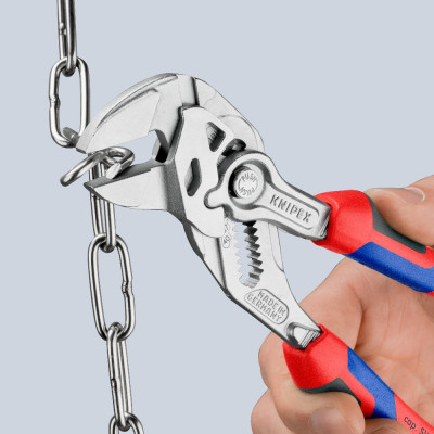Кліщі переставні-гайковий ключ KNIPEX 180 мм 0-40 мм 86 05 250