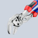 Кліщі переставні-гайковий ключ KNIPEX 180 мм 0-40 мм 86 05 250