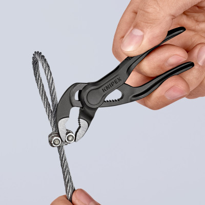Кліщі переставні KNIPEX Cobra XS 100 мм 0-28 мм 87 00 100 BK