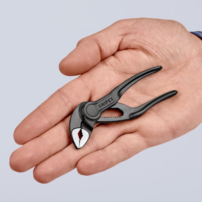 Кліщі переставні KNIPEX Cobra XS 100 мм 0-28 мм 87 00 100 BK