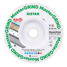 Круг алмазний по керамограніту DISTAR MasterGRIND 115х22.23х1.8 мм 87015424065