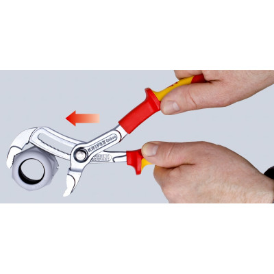 Клещи переставные диэлектрические KNIPEX Cobra VDE 250 мм 0-50 мм 87 26 250