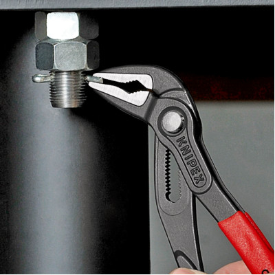 Кліщі переставні особливо тонкі KNIPEX Cobra ES 250 мм 0-34 мм 87 51 250