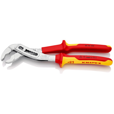 Кліщі переставні діелектричні KNIPEX Alligator VDE 250 мм 0-50 мм 88 06 250