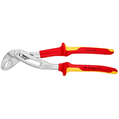 Кліщі переставні діелектричні KNIPEX Alligator VDE 250 мм 0-50 мм 88 06 250